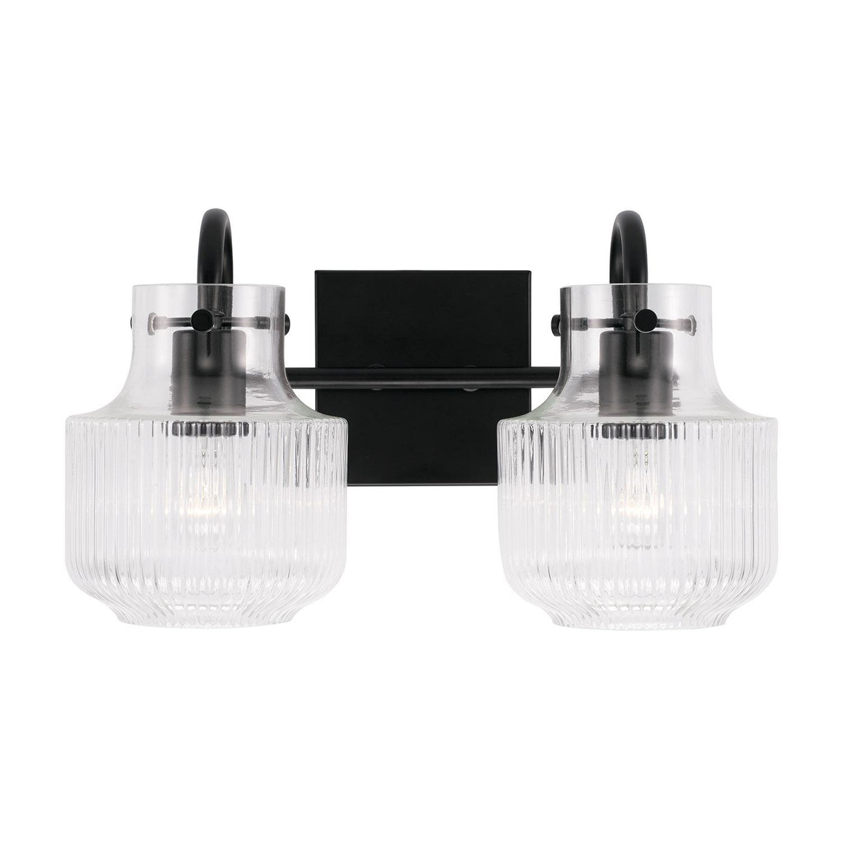 Capital Lighting 145121MB Nyla 2 Light Vanity Matte Black