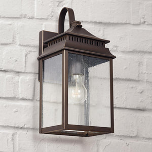 Capital Lighting 936911OZ Sutter Creek 1 Light Outdoor Wall Lantern Oiled Bronze
