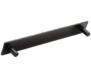 Amerock Cabinet Pull Matte Black 7-9/16 inch (192 mm) Center to Center Kamari 1 Pack Drawer Pull Drawer Handle Cabinet Hardware
