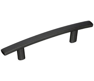 Amerock Cabinet Pull Black Bronze 3 inch (76 mm) Center to Center Cyprus 1 Pack Drawer Pull Drawer Handle Cabinet Hardware