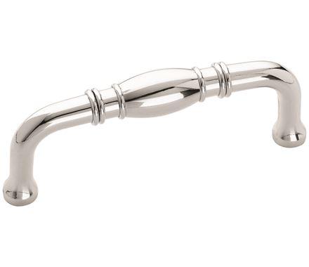 Amerock Cabinet Pull Polished Chrome 3 inch (76 mm) Center to Center Granby 1 Pack Drawer Pull Drawer Handle Cabinet Hardware