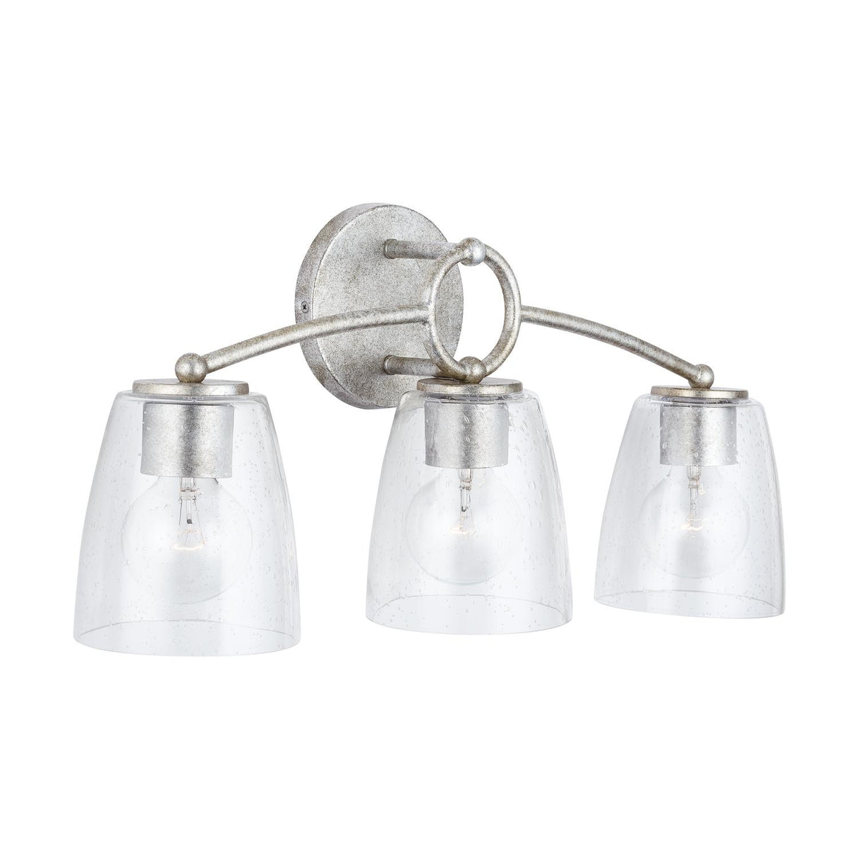 Capital Lighting 137931AS-488 Oran 3 Light Vanity Antique Silver