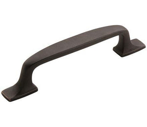 Amerock Cabinet Pull Dark Oiled Bronze 3-3/4 inch (96 mm) Center to Center Highland Ridge 1 Pack Drawer Pull Drawer Handle Cabinet Hardware