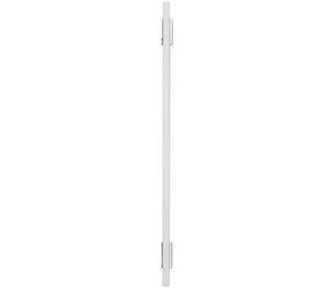 Amerock Cabinet Pull Polished Chrome/White 10-1/16 inch (256 mm) Center to Center Urbanite 1 Pack Drawer Pull Drawer Handle Cabinet Hardware
