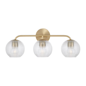 Capital Lighting 149931MA-544 Dolan 3 Light Vanity Matte Brass