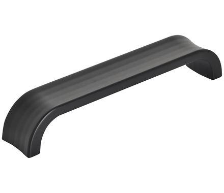 Amerock Cabinet Pull Matte Black 5-1/16 inch (128 mm) Center to Center Concentric 1 Pack Drawer Pull Drawer Handle Cabinet Hardware