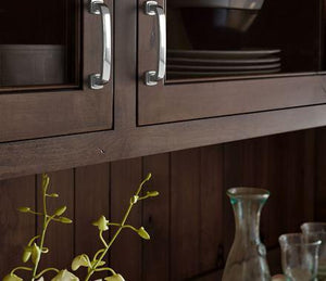 Amerock Cabinet Pull Polished Chrome 3-3/4 inch (96 mm) Center-to-Center Surpass 1 Pack Drawer Pull Cabinet Handle Cabinet Hardware