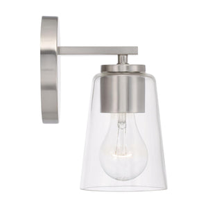 Capital Lighting 648611BN-537 Portman 1 Light Sconce Brushed Nickel