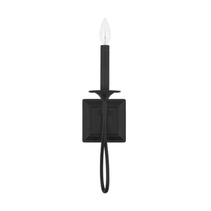 Capital Lighting 637211BI Vincent 1 Light Sconce Black Iron