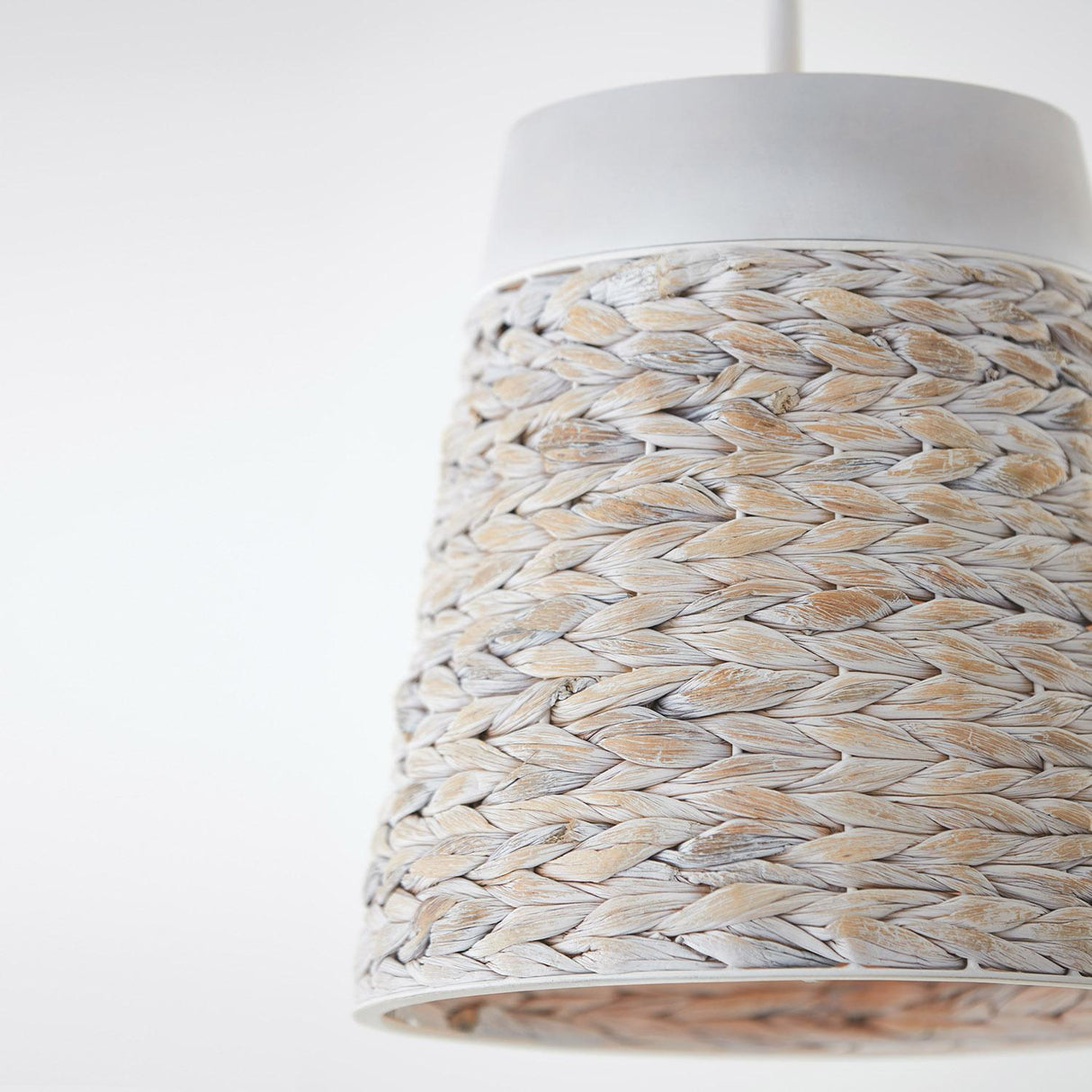 Capital Lighting 343911HW Tallulah 1 Light Pendant Chalk Wash