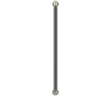 Amerock Cabinet Pull Satin Nickel 7-9/16 inch (192 mm) Center-to-Center Factor 1 Pack Drawer Pull Cabinet Handle Cabinet Hardware