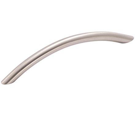 Amerock Cabinet Pull Stainless Steel 5-1/16 inch (128 mm) Center to Center Stainless Steel 1 Pack Drawer Pull Drawer Handle Cabinet Hardware