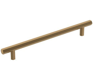 Amerock Cabinet Pull Champagne Bronze 7-9/16 inch (192 mm) Center-to-Center Caliber 1 Pack Drawer Pull Cabinet Handle Cabinet Hardware
