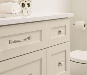 Amerock Cabinet Pull Satin Nickel 5-1/16 inch (128 mm) Center-to-Center Uprise 1 Pack Drawer Pull Cabinet Handle Cabinet Hardware
