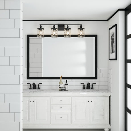 Capital Lighting 128841MB-451 Colton 4 Light Vanity Matte Black