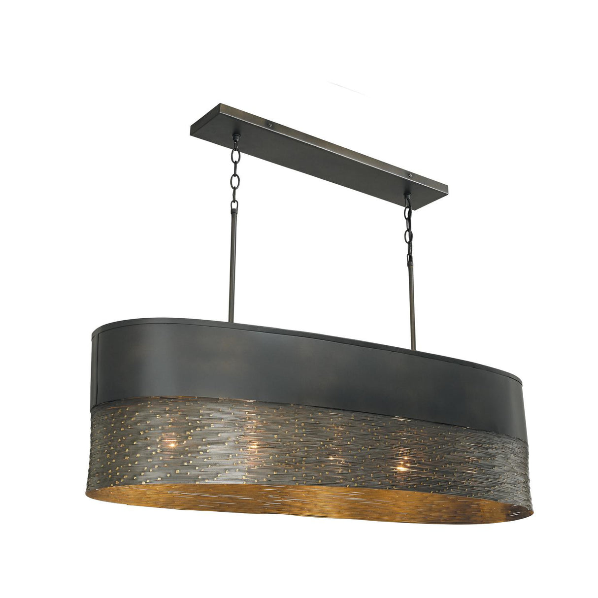 Capital Lighting 835151GI Sana 5 Light Island Grey Iron