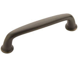 Amerock Cabinet Pull Roman Bronze 3-3/4 inch (96 mm) Center to Center Kane 1 Pack Drawer Pull Drawer Handle Cabinet Hardware