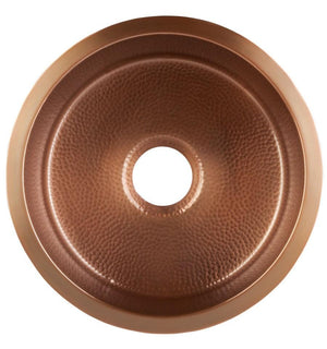 Thompson Traders Antique Copper Napoli Bar/prep Sink De La Cruz PU-1708MA Antique Copper
(Hammered)