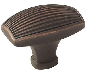 Amerock Cabinet Knob Oil Rubbed Bronze 1-1/2 inch (38 mm) Length Sea Grass 1 Pack Drawer Knob Cabinet Hardware