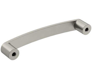 Amerock Cabinet Pull Satin Nickel 3-3/4 inch (96 mm) Center-to-Center Rift 1 Pack Drawer Pull Cabinet Handle Cabinet Hardware