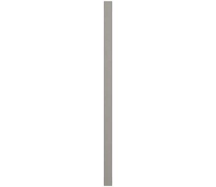 Amerock Cabinet Pull Satin Nickel 8-13/16 inch (224 mm) Center-to-Center Monument 1 Pack Drawer Pull Cabinet Handle Cabinet Hardware