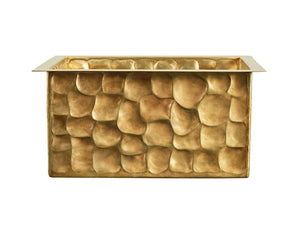 Thompson Traders Tortuga Bar/prep Sink Rivera 
Tortuga KPU-1715SB-TURTLE Satin Brass
(Turtle)