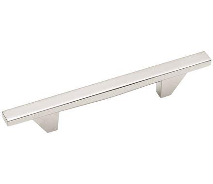Amerock Cabinet Pull Polished Chrome 3-3/4 inch (96 mm) Center to Center Sleek 1 Pack Drawer Pull Drawer Handle Cabinet Hardware