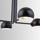 Capital Lighting 433141MB Hadley 4 Light Chandelier Matte Black