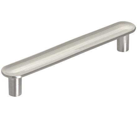 Amerock Cabinet Pull Satin Nickel 3-3/4 inch (96 mm) Center to Center Concentric 1 Pack Drawer Pull Drawer Handle Cabinet Hardware