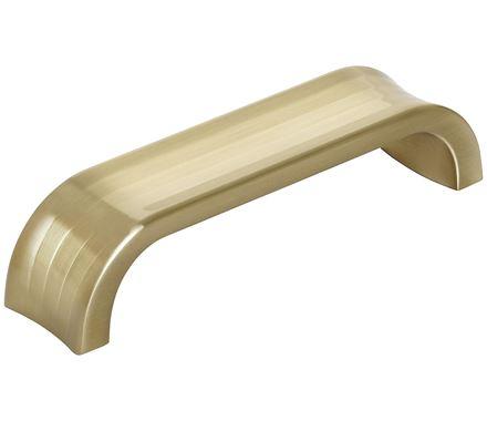 Amerock Cabinet Pull Golden Champagne 3-3/4 inch (96 mm) Center to Center Concentric 1 Pack Drawer Pull Drawer Handle Cabinet Hardware