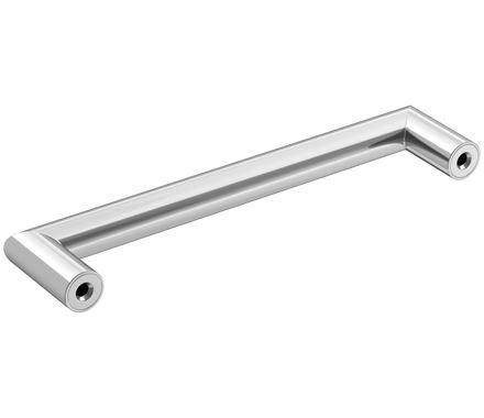 Amerock Cabinet Pull Polished Chrome 5-1/16 inch (128 mm) Center-to-Center Revolve 1 Pack Drawer Pull Cabinet Handle Cabinet Hardware