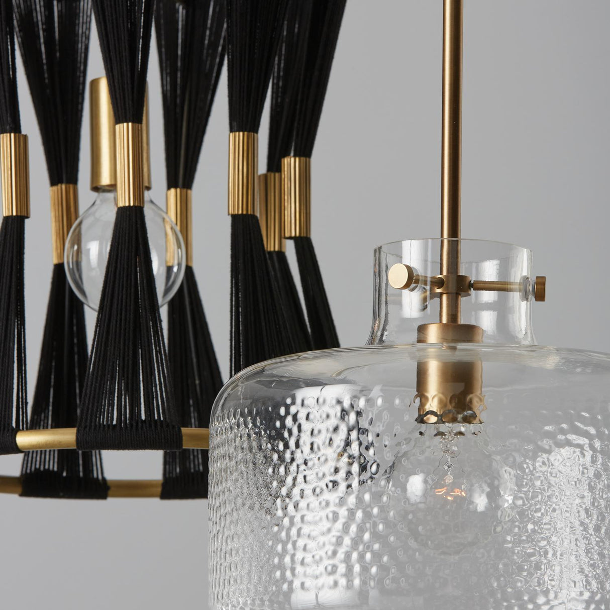 Capital Lighting 342512AD Brighton 1 Light Pendant Aged Brass