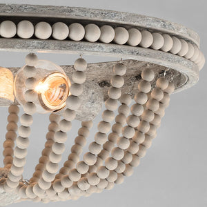 Capital Lighting 229521MS Kayla 2 Light Semi Flush Mystic Sand
