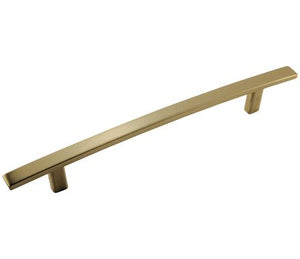 Amerock Cabinet Pull Golden Champagne 6-5/16 inch (160 mm) Center to Center Cyprus 1 Pack Drawer Pull Drawer Handle Cabinet Hardware