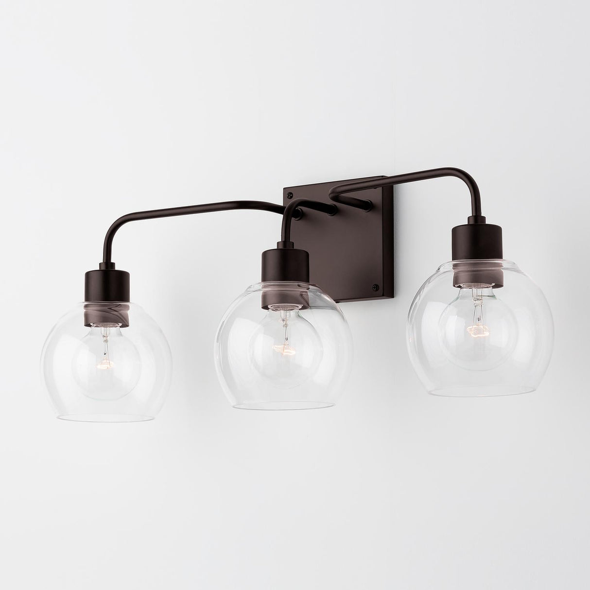 Capital Lighting 120031BZ-426 Tanner 3 Light Vanity Bronze