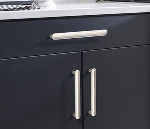Amerock Cabinet Pull Polished Nickel 7-9/16 inch (192 mm) Center to Center Concentric 1 Pack Drawer Pull Drawer Handle Cabinet Hardware