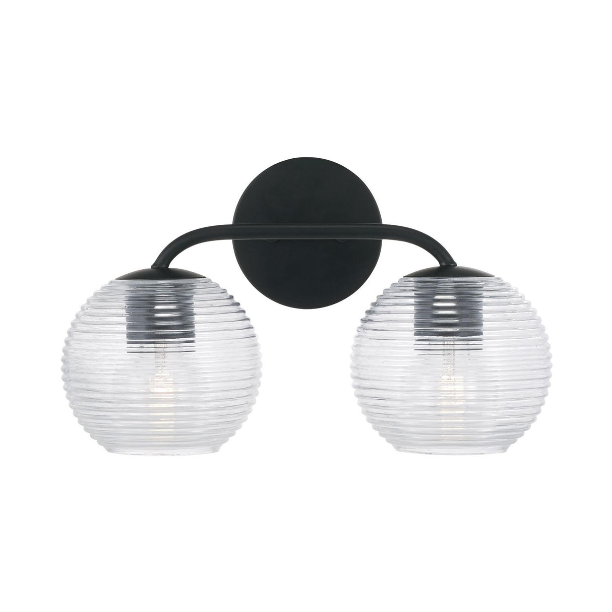 Capital Lighting 149921MB-544 Dolan 2 Light Vanity Matte Black