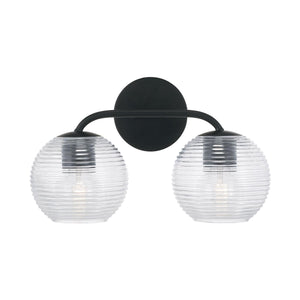 Capital Lighting 149921MB-544 Dolan 2 Light Vanity Matte Black