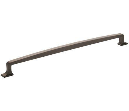 Amerock Appliance Pull Graphite 18 inch (457 mm) Center to Center Westerly 1 Pack Drawer Pull Drawer Handle Cabinet Hardware