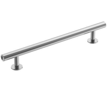 Amerock Cabinet Pull Polished Chrome 6-5/16 inch (160 mm) Center-to-Center Radius 1 Pack Drawer Pull Cabinet Handle Cabinet Hardware