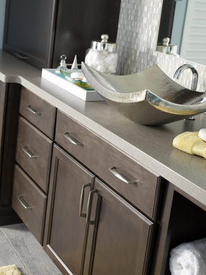 Thompson Traders Nirvana Hammered Nickel Bath Sink Arandas NSP Nickel