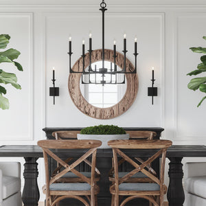 Capital Lighting 740701MM Mirror Decorative Mirror Reclaimed Railroad Ties