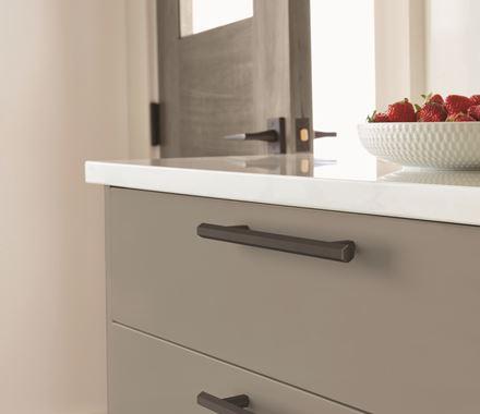 Amerock Cabinet Pull Oil Rubbed Bronze 5-1/16 inch (128 mm) Center-to-Center Caliber 1 Pack Drawer Pull Cabinet Handle Cabinet Hardware