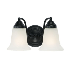 Capital Lighting 1362MB-117 Brady 2 Light Vanity Matte Black