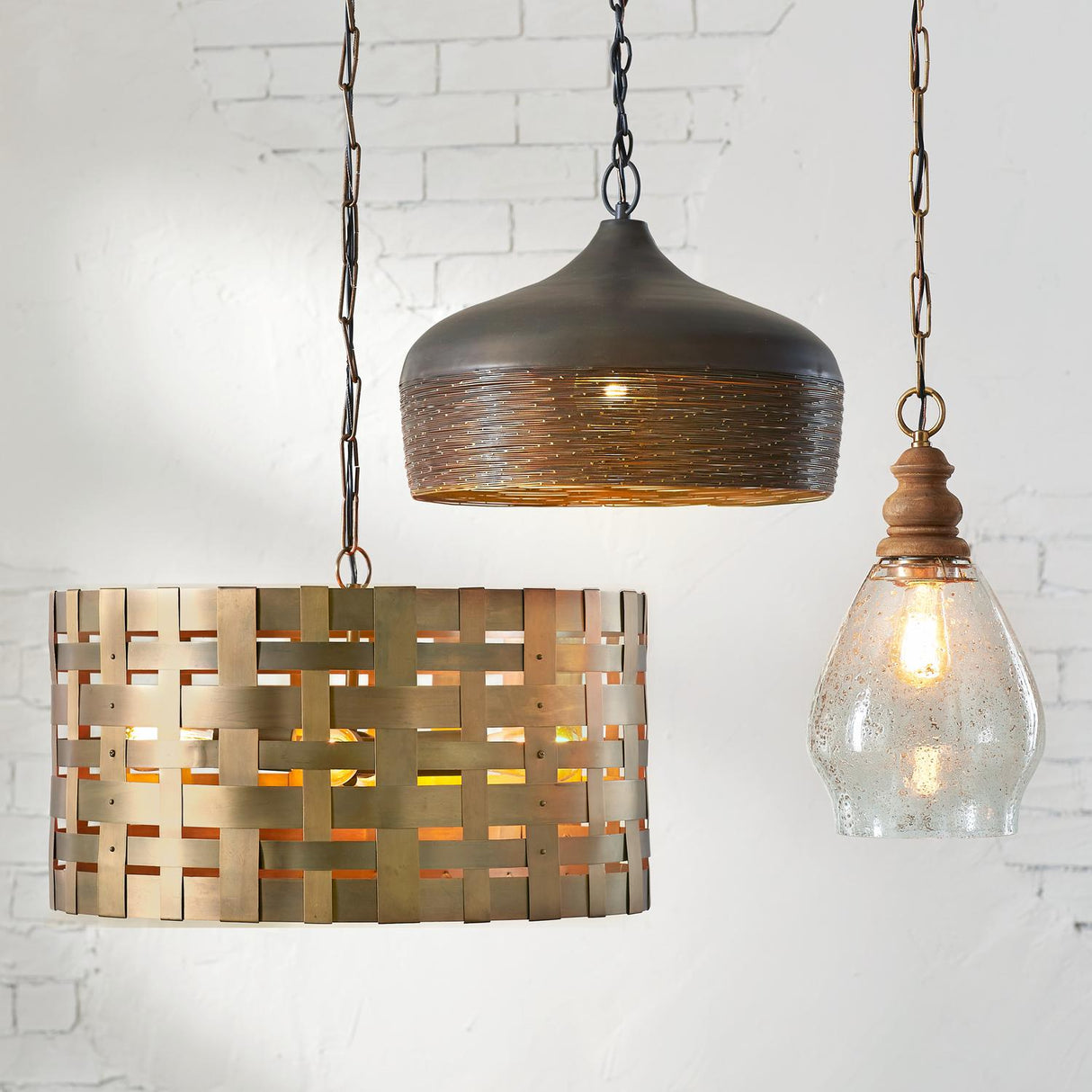 Capital Lighting 330441PA Alta 4 Light Pendant Patinaed Brass