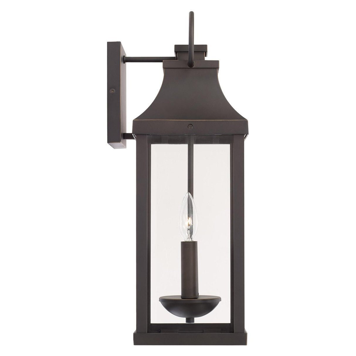 Capital Lighting 946421OZ Bradford 2 Light Outdoor Wall Lantern Oiled Bronze