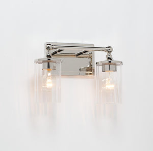 Capital Lighting 120721PN-423 Camden 2 Light Vanity Polished Nickel