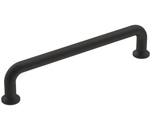 Amerock Cabinet Pull Matte Black 5-1/16 inch (128 mm) Center-to-Center Factor 1 Pack Drawer Pull Cabinet Handle Cabinet Hardware