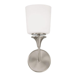 Capital Lighting 648911BN-541 Presley 1 Light Sconce Brushed Nickel