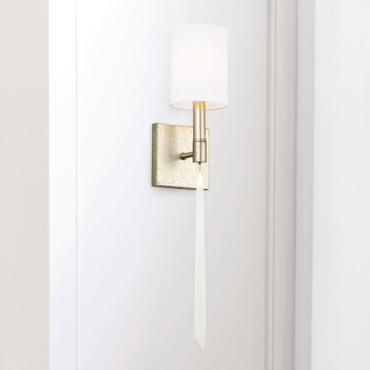 Capital Lighting 637011WG-695 Gwyneth 1 Light Sconce Winter Gold